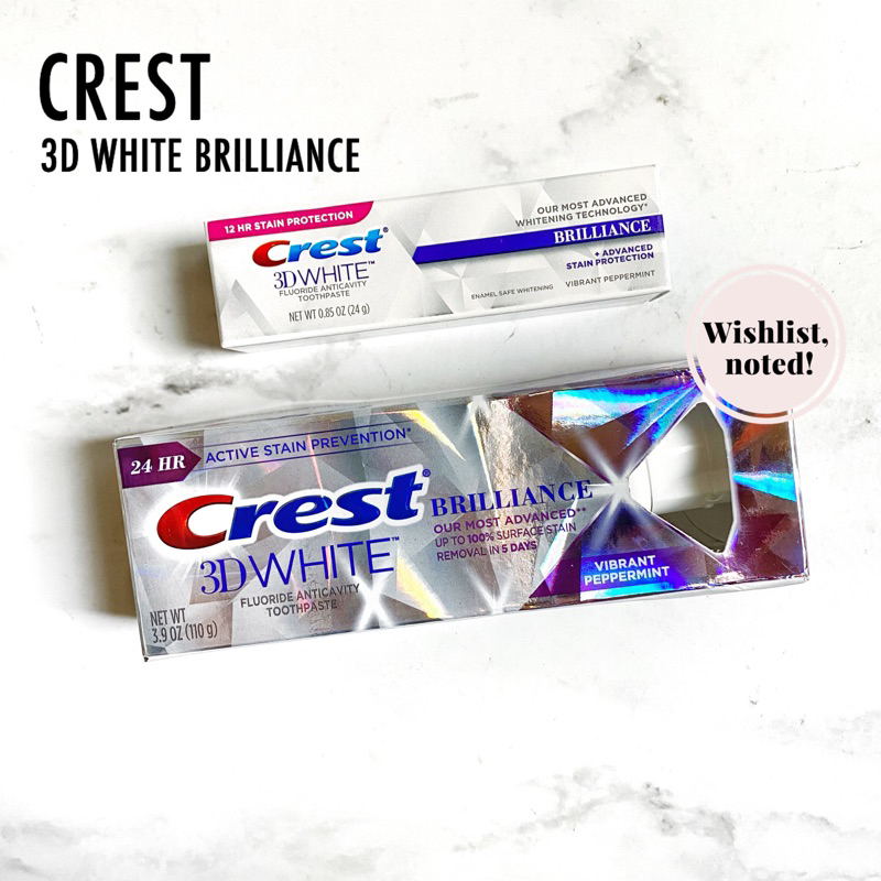 Jual CREST 3D White Brilliance Toothpaste | Shopee Indonesia