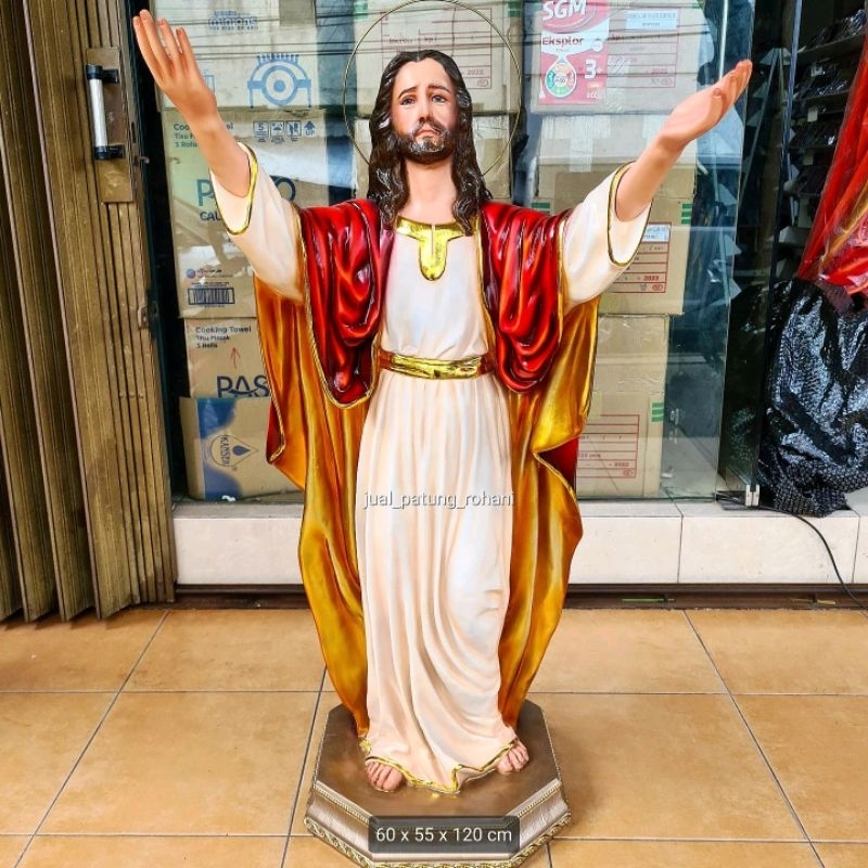 Jual Patung Yesus Memberkati 120 cm Shopee Indonesia