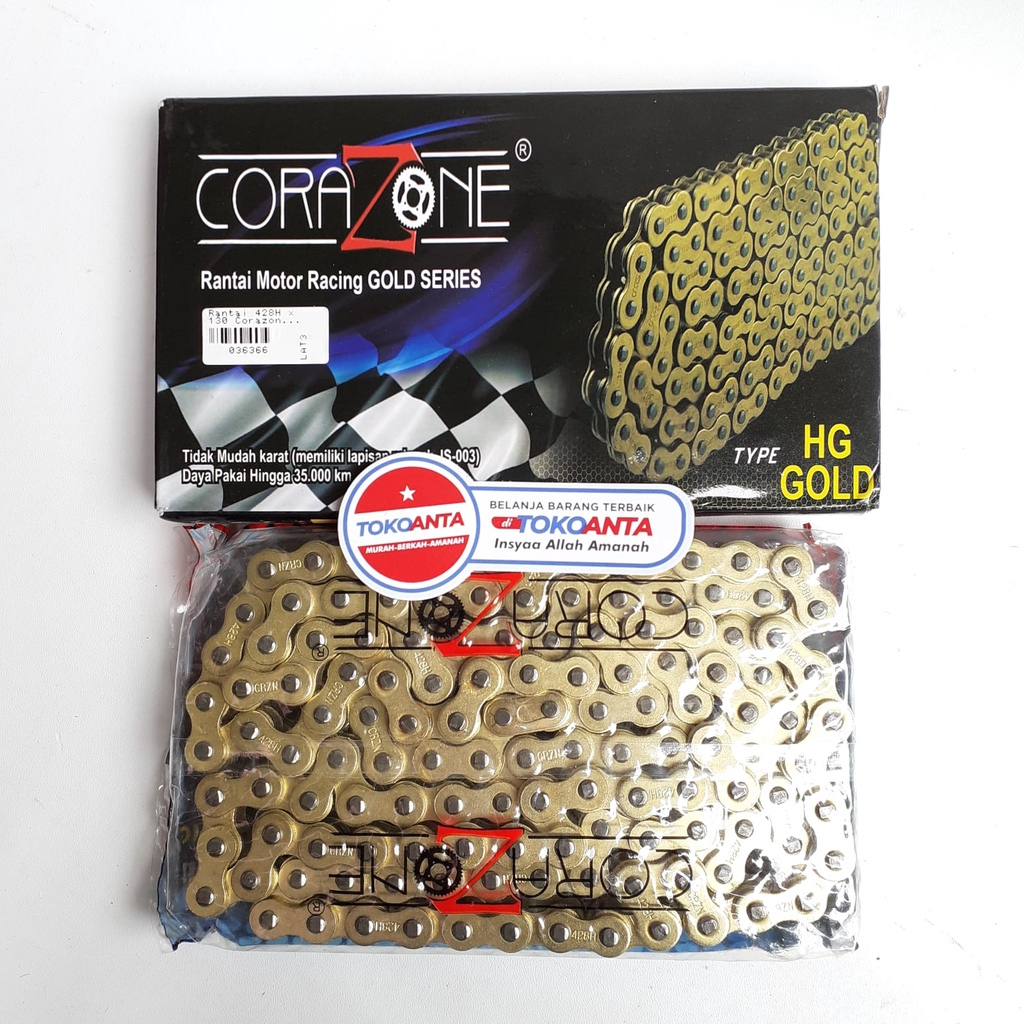 Jual Rantai Rante Motor Universal Segala Jenis Motor Ukuran 415H 428H ...