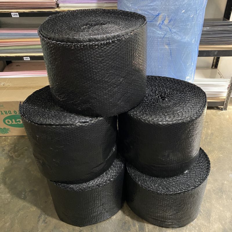 Jual BUBBLE WRAP HITAM ukuran 30cm x 50 meter Shopee Indonesia