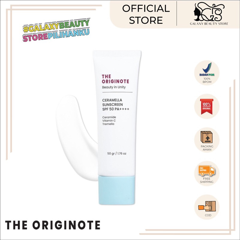 Jual THE ORIGINOTE CERAMELLA SUNSCREEN SPF 50PA++++ / SUNSCREEN THE ...