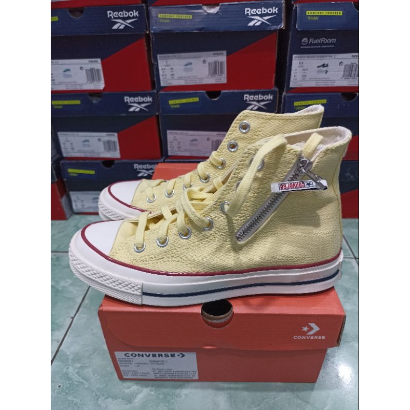 Jual Converse Chuck Hi A00745C Original Women Kuning | Shopee Indonesia