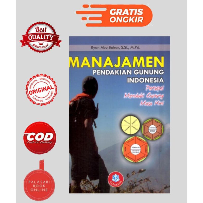 Jual Buku Manajemen Pendakian Gunung Indonesia Persepsi Mendaki Gunung