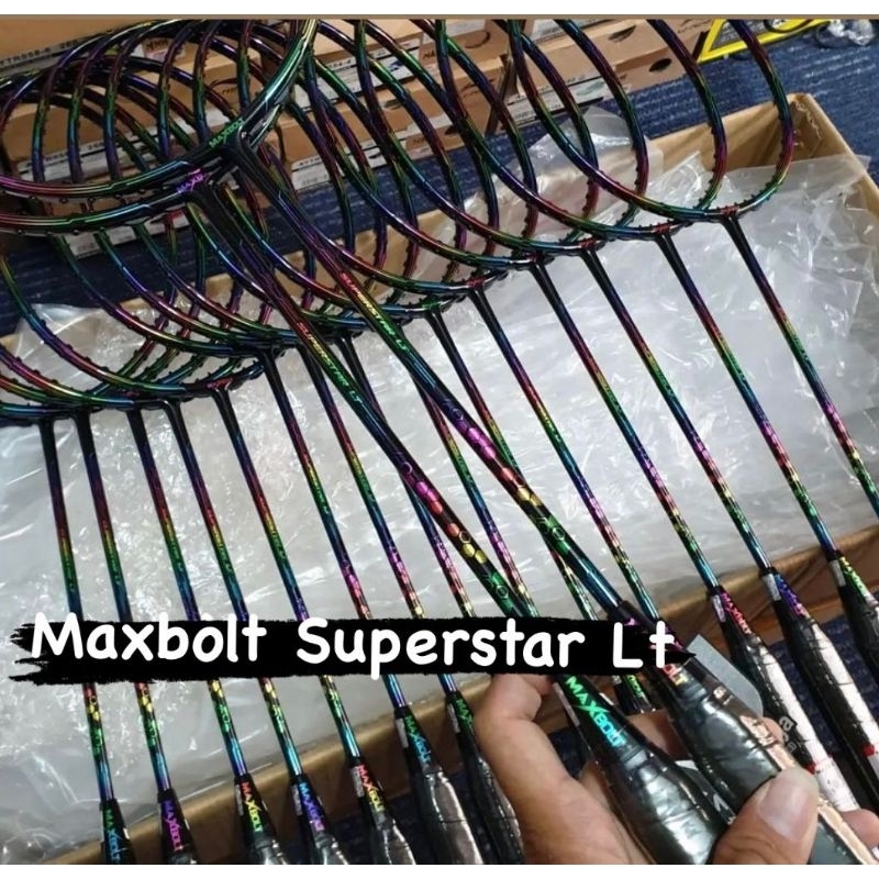 Jual RAKET MAXBOLT SUPERSTAR LT RAINBOW ORIGINAL | Shopee Indonesia