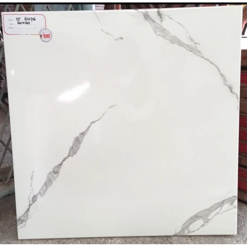 Jual Keramik Lantai Ikad Carrara 60x60 Kw1 Shopee Indonesia