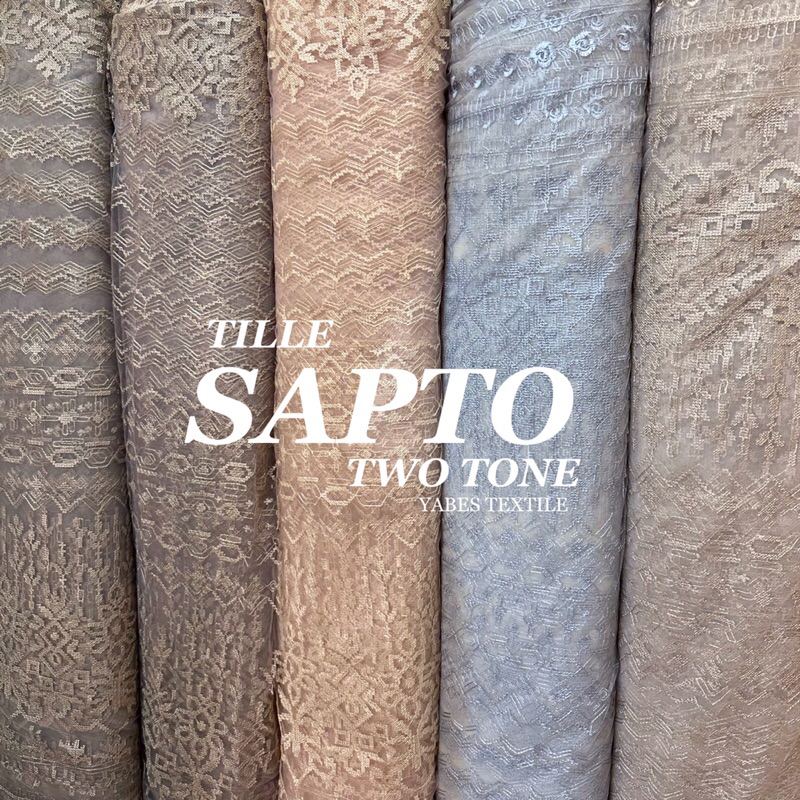 Jual TULLE / TILLE / TILLE SAPTO/ TULLE SAPTO/ DRESS/ KEBAYA/ WEDDING ...