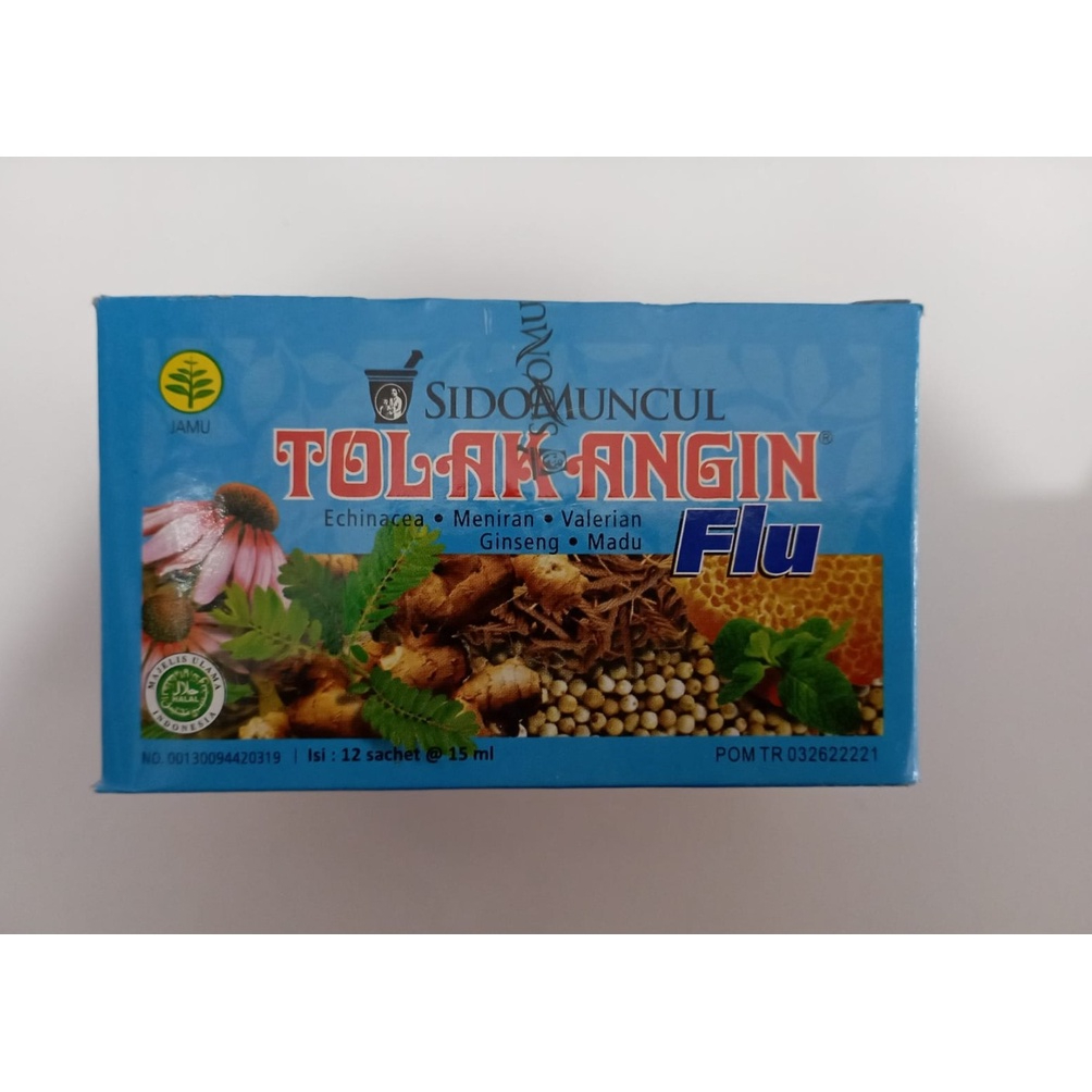 Jual Tolak Angin Cair Flu Ml Box Sachet Shopee Indonesia