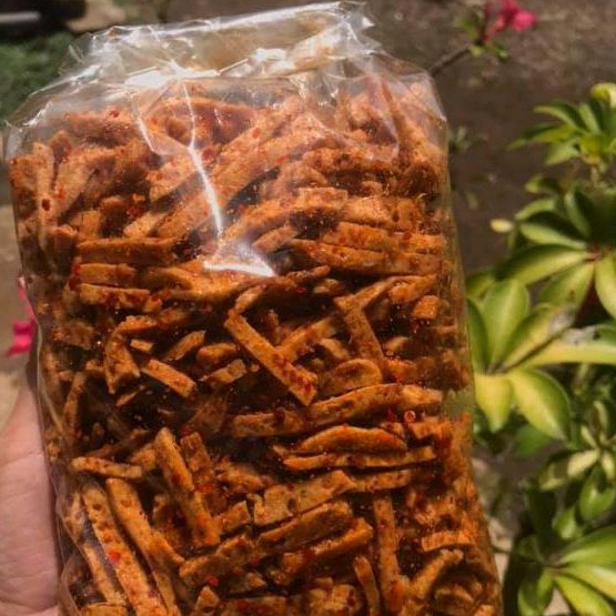 Jual Basreng Daun Jeruk Ekstra Pedas Gurih Dan Renyah 1kg Shopee