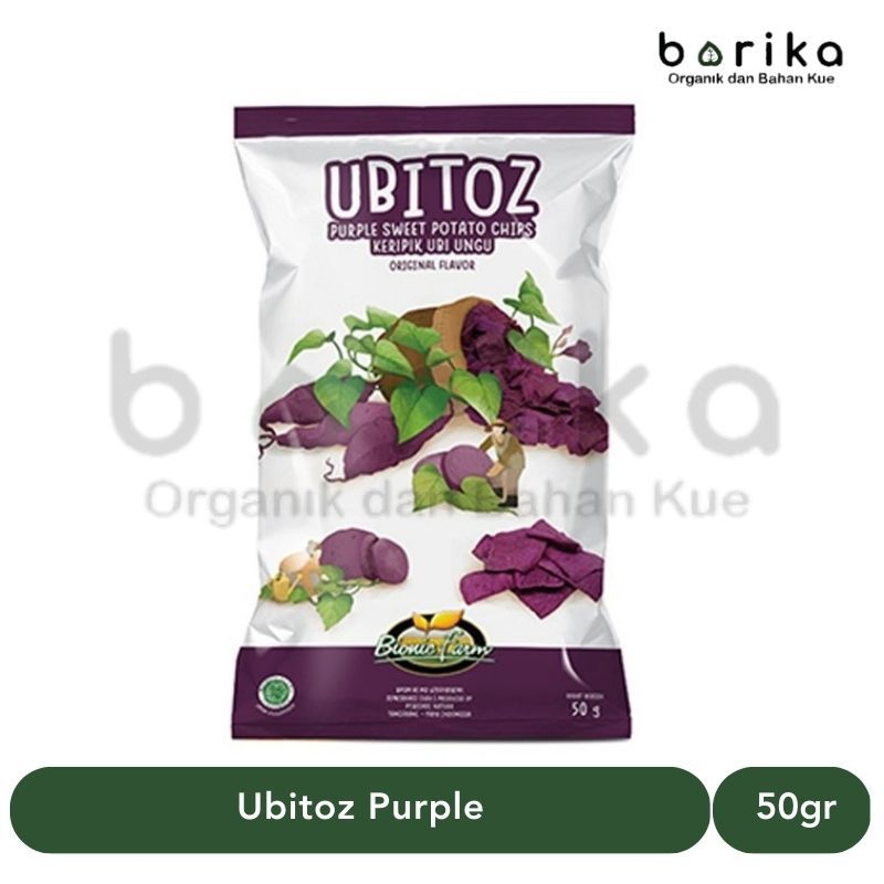 Jual 0423 Ubitoz Purple Sweet Potato 50gr - Bionic Farm Keripik Camilan ...