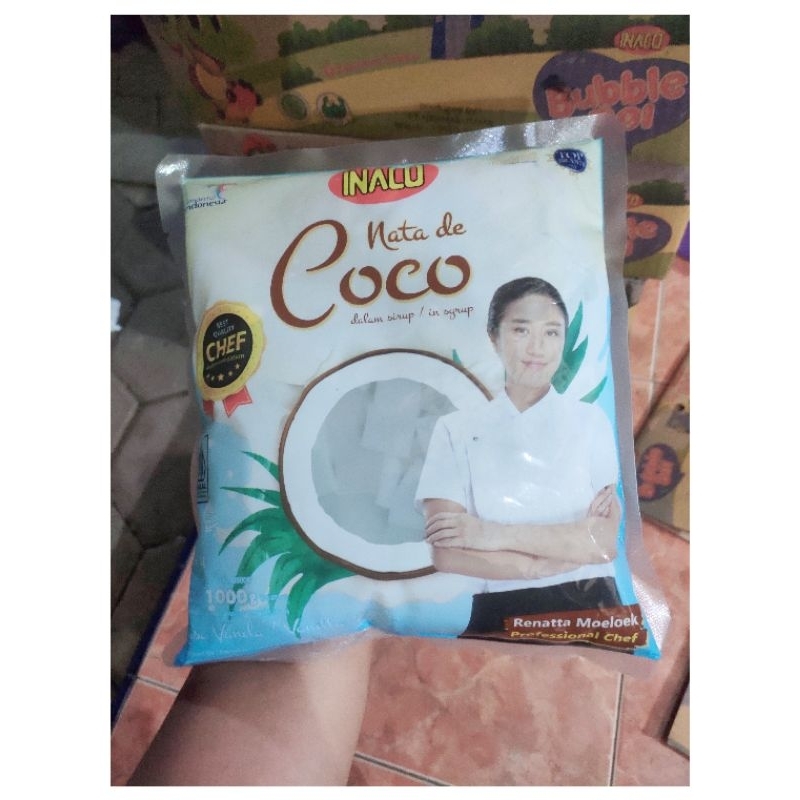 Jual Inaco nata de coco rasa vanila 1kg | Shopee Indonesia