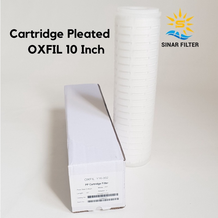 Jual Filter Cartridge Pleated OXFIL10 inch | Shopee Indonesia