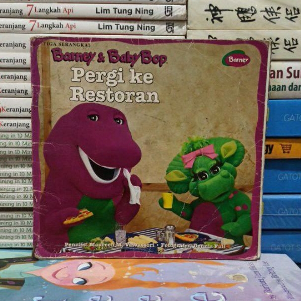 Jual Buku Original Barney Baby Bop Pergi Ke Restoran Bekas Shopee Indonesia