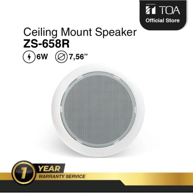 Ceiling speaker toa 6 fashion watt