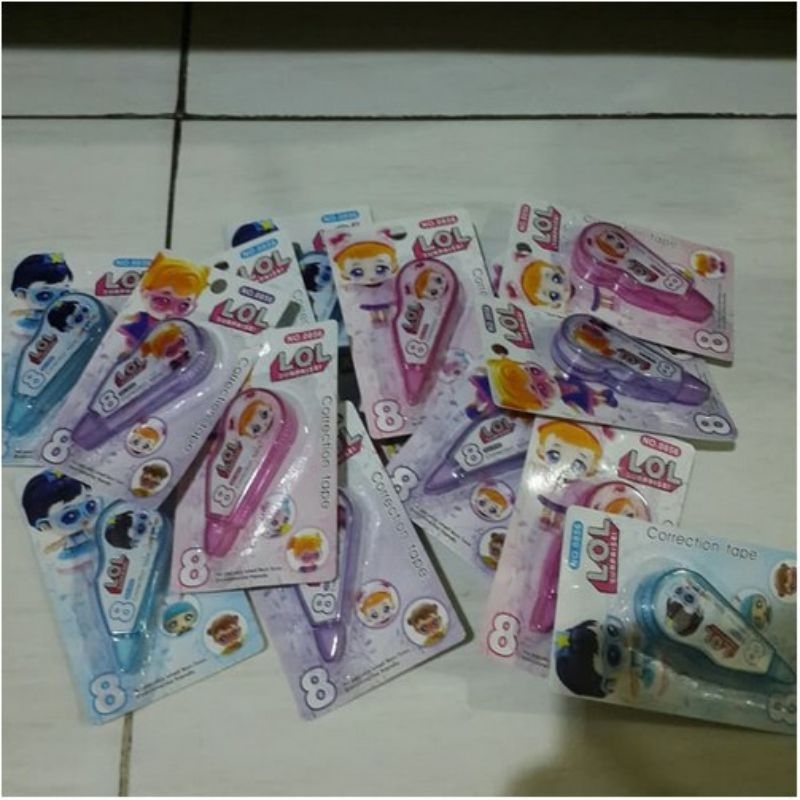 Jual Tipe-X Correction Tape Variasi Karakter - Mini 5mm | Shopee Indonesia