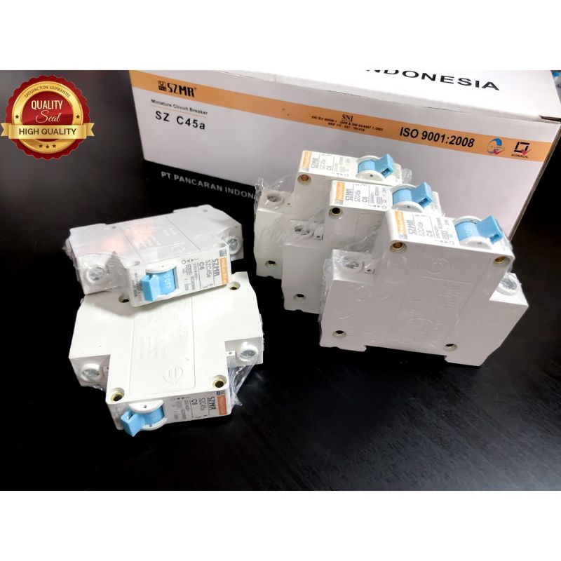 Jual MCB SZMR MEILAN RILAN 2.4.6.10.16.20.25.32.AMPERE | Shopee Indonesia