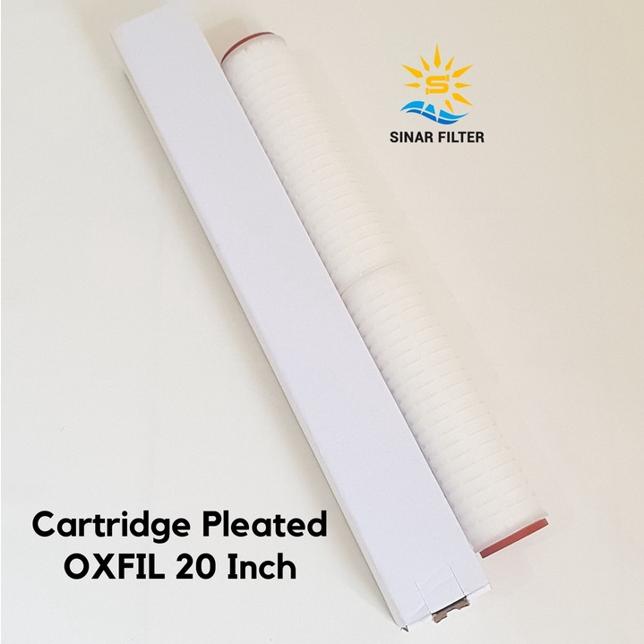 Jual Filter Cartridge Pleated OXFIL 20 inch | Shopee Indonesia