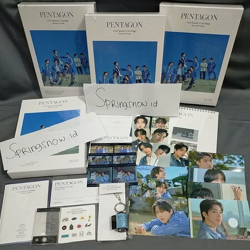 Jual PENTAGON 2023 SEASONS GREETINGS : RECORD OF YOUTH PENTAGON