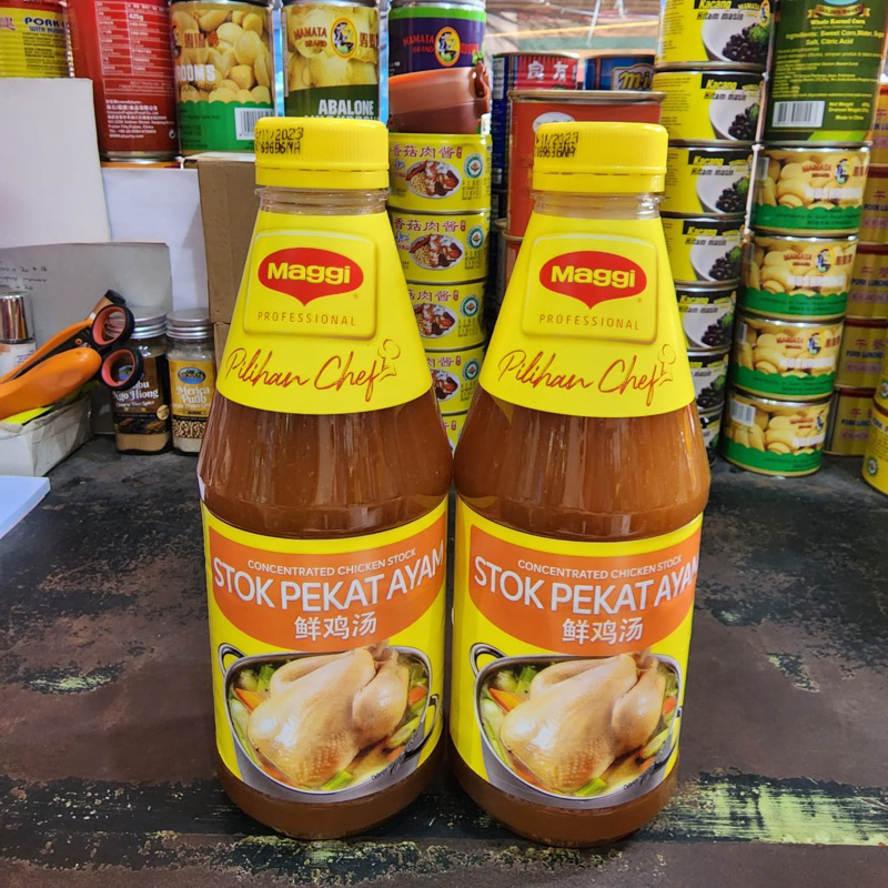 Jual Maggi Stok Pekat Ayam Concentrated Chicken Stok Maggie Kaldu Ayam Magie Malaysia Shopee