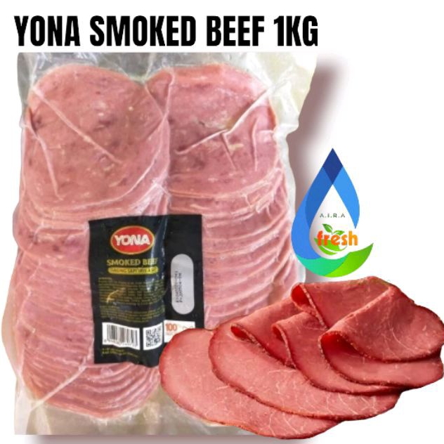 Jual Yona Smoked Beef 1kg / yona smokedbeef Daging Asap 1kg Shopee