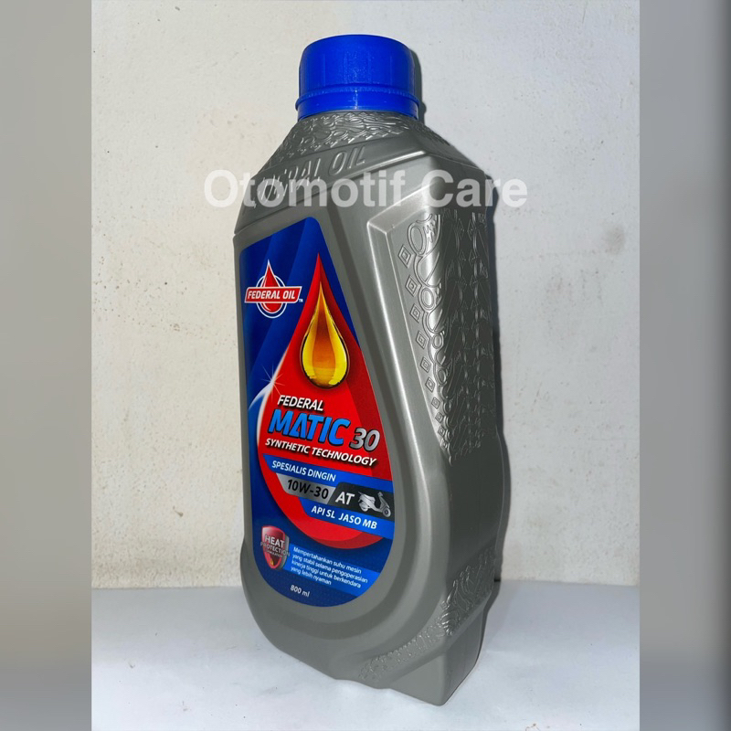 Jual FEDERAL OIL MATIC 30 800ml OLI SAE 10W30 API SL Shopee