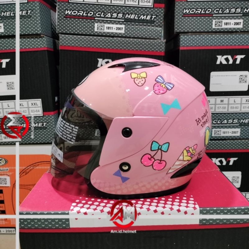 Jual HELM MDS SPORT R3 JUNIOR SANRIO MY MELODY PASTEL PINK PINK MDS ...