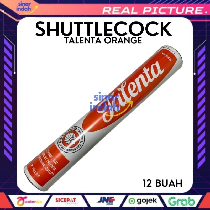 Jual Shuttlecock Talenta Orange Kok Bulutangkis Badminton | Shopee ...