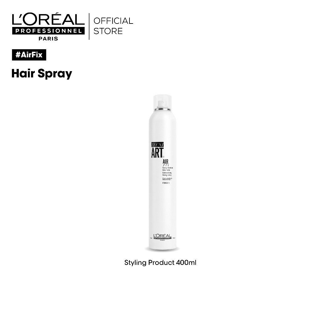 Jual Tecni Art Air Fix 400 ml Hairspray Strong Hold by L'Oreal