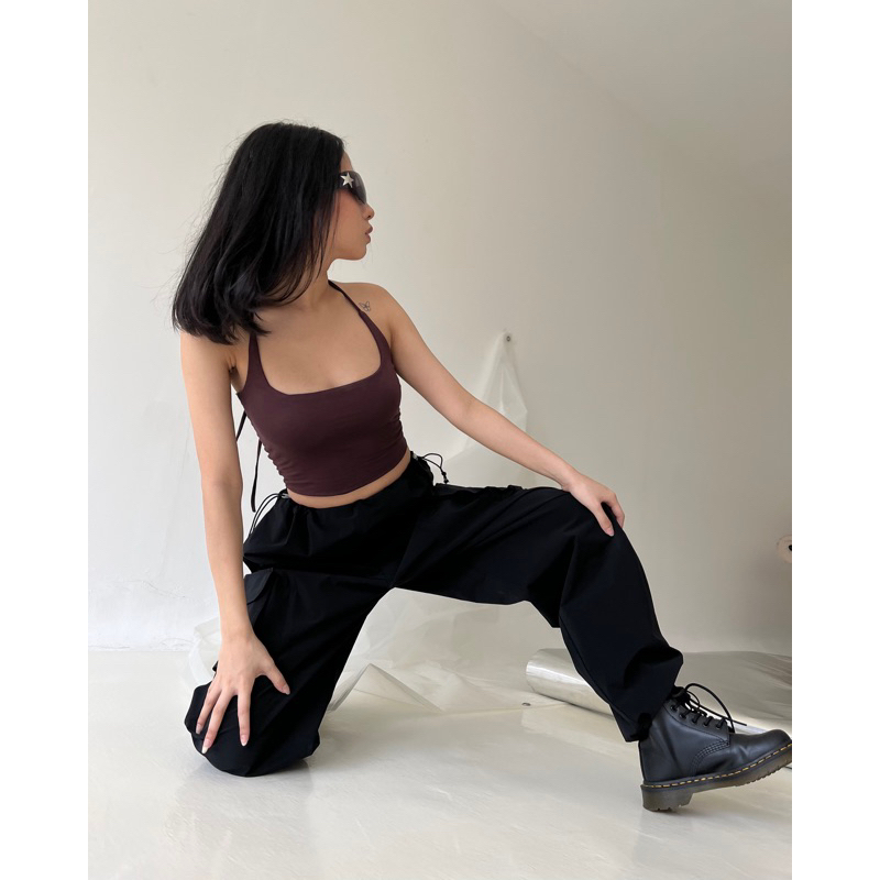 Jual Harper Tank / Tanktop wanita / Halter neck top | Shopee Indonesia
