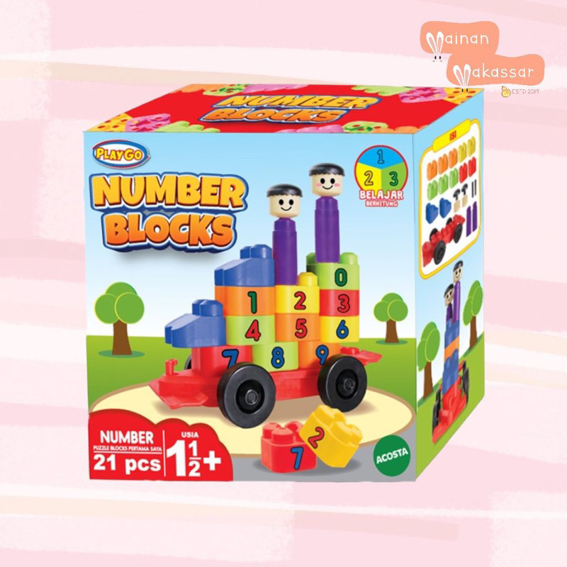 Jual NUMBER BLOCKS 35003 | Shopee Indonesia