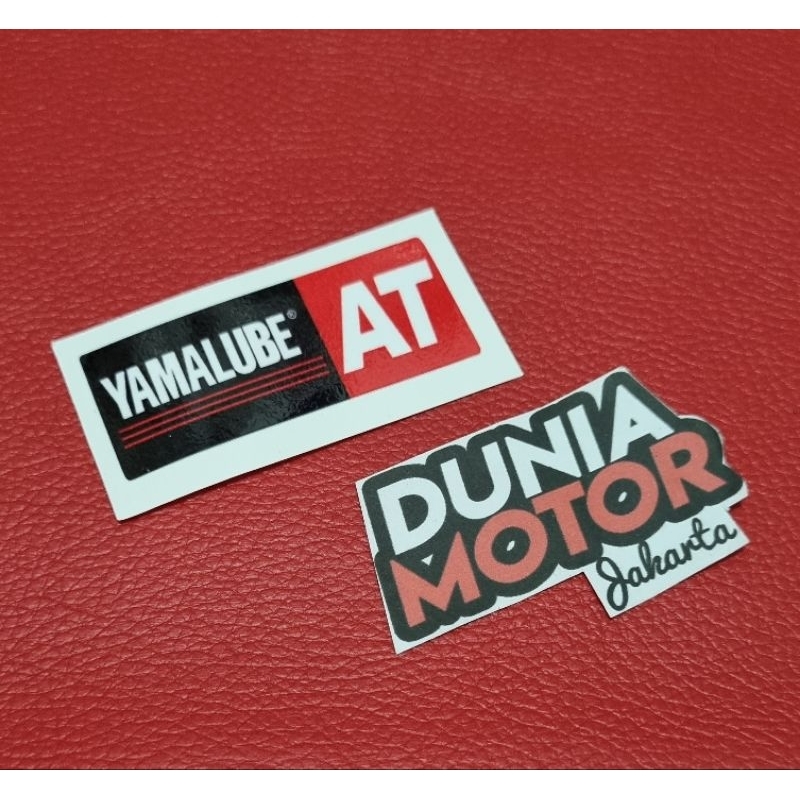 Jual Sticker yamalube at merah stiker yamalube at yamaha | Shopee Indonesia