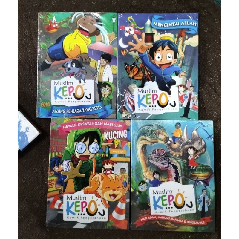 Jual Original Buku Cergam Muslim Kepo Komik Pengetahuan Mencintai Allah