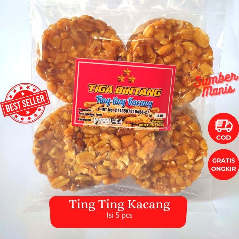 Jual Ting Ting Kacang Tjamilan Tradisional Shopee Indonesia