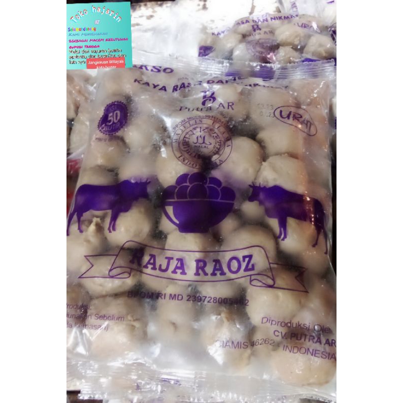 Jual baso sapi raja raos prozen isi 50 pc | Shopee Indonesia