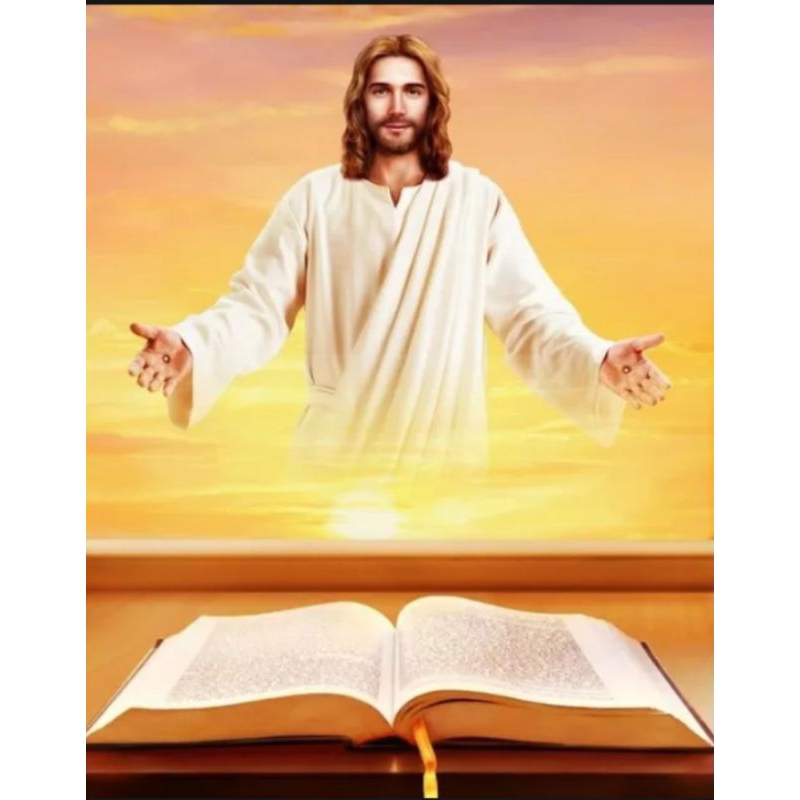 Jual Poster Cetak, TUHAN YESUS KRISTUS, Ukuran JUMBO, 70x100cm ...