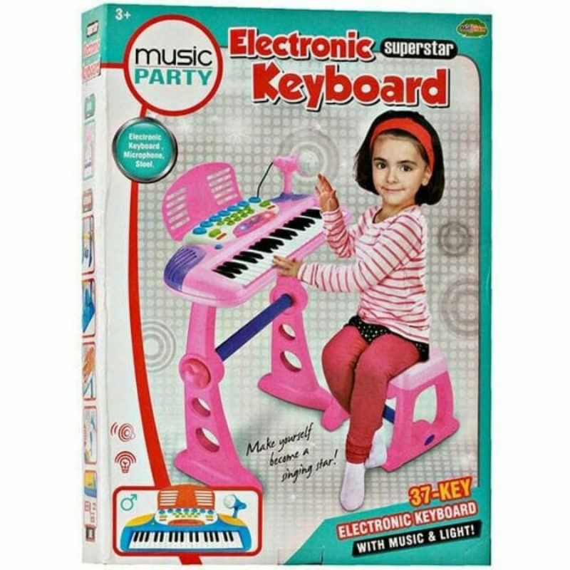 Jual Mainan piano anak / electronic keyboard /piano meja Shopee Indonesia