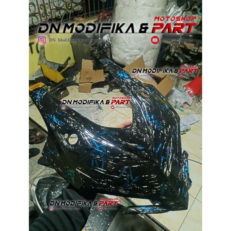 Jual Cover Kedok Cbr Rr Karbon Merah Front Tameng Cbr Rr Carbon