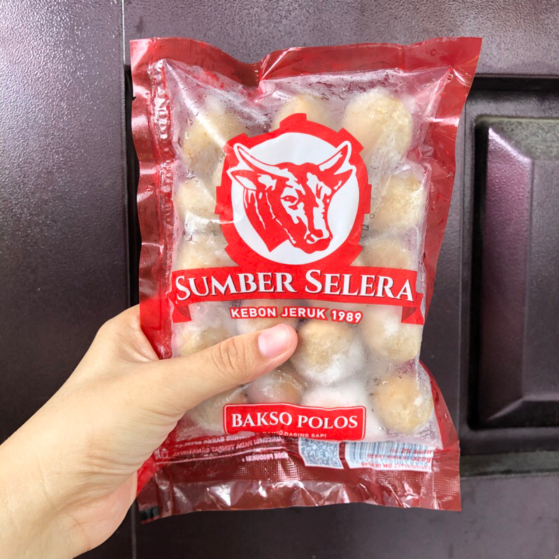 Jual Sumber Selera Bakso Sapi Polos 25pcs Shopee Indonesia