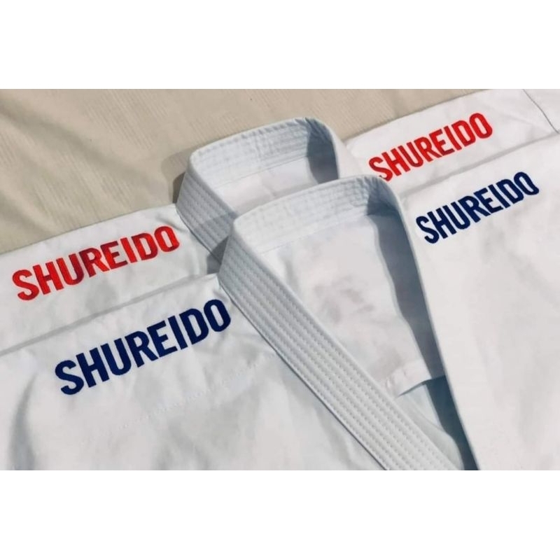 Jual Baju Karate Shureido Kata New 2024 Merah Dan Biru Baju Kata Shureido Aka Ao Original Wkf