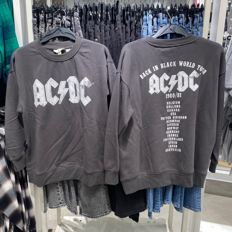 H&m ac dc hoodie sale