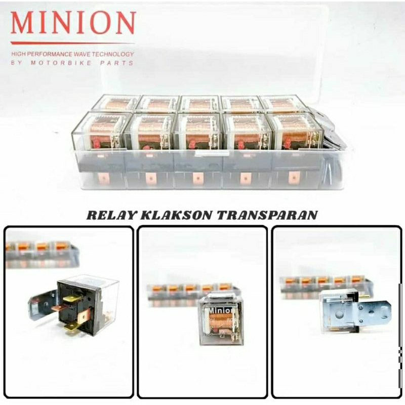 Jual Relay klakson Relay Kaki 4 Multi Fungsi All Motor Mobil 12V 40A