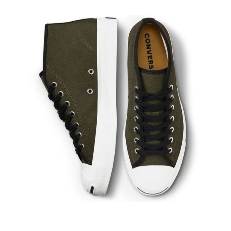 Converse jack purcell green on sale army