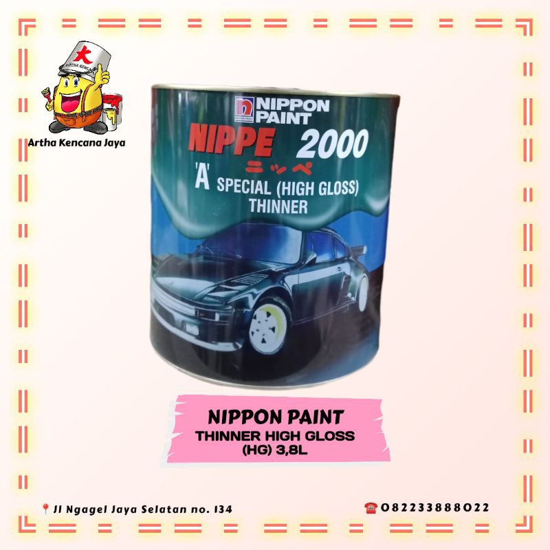 Jual NIPPON THINNER HG A SPECIAL 3.8 LITER | Shopee Indonesia