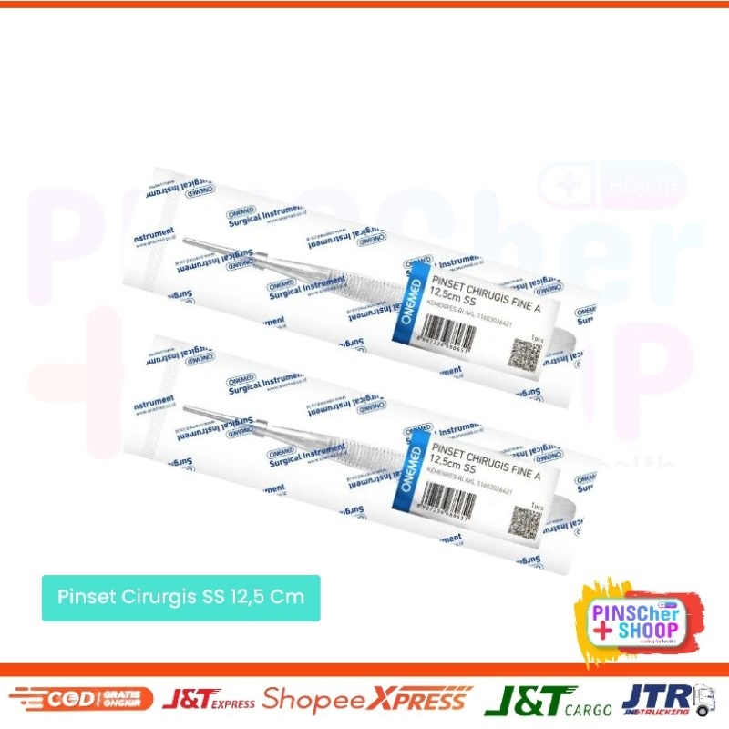 Jual Pinset Chirurgis SS Tissue Focep Stainless Steel Instrumen ...