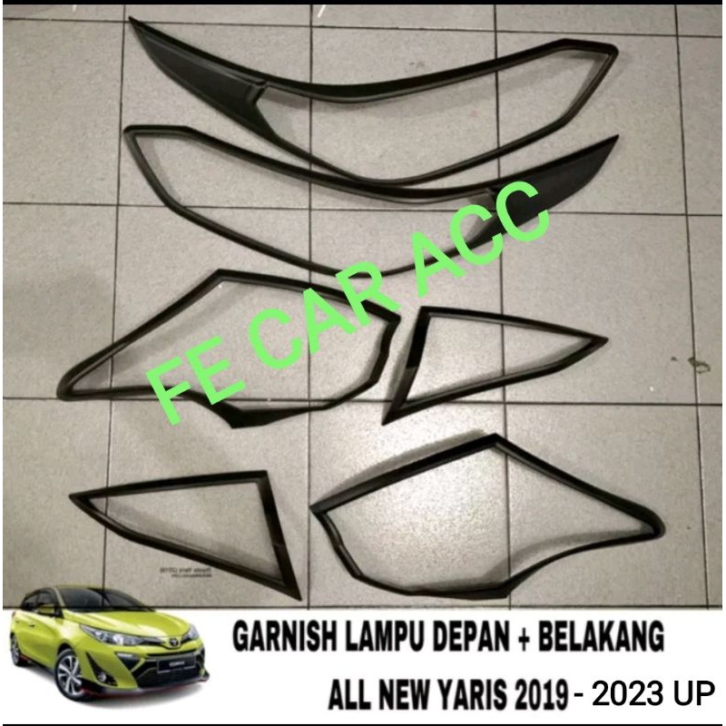 Jual Garnish List Lampu Depan Belakang All New Yaris Gr Sport