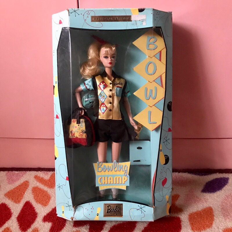 GA78 - Barbie / Stacy bowling party, vintage MacDonald en