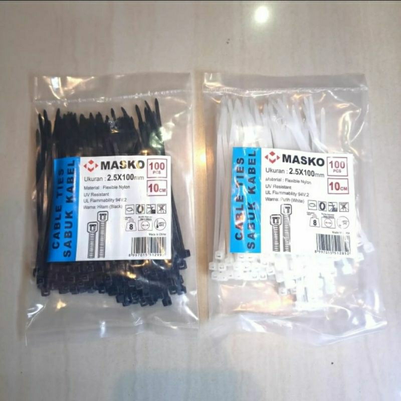 Jual Kabel Ties Masko Cm X Mm Cable Sabuk Serut Tis Cm X