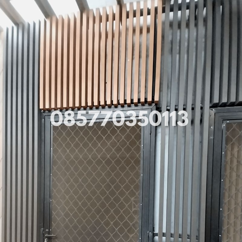 Jual KISIKISI WPC PARTISI WPC PAGAR KAYU SINTETIS Shopee Indonesia