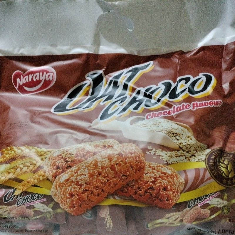 Jual OAT CHOCO CHOCOLATE/ VANILLA NARAYA 400 GRAM | Shopee Indonesia