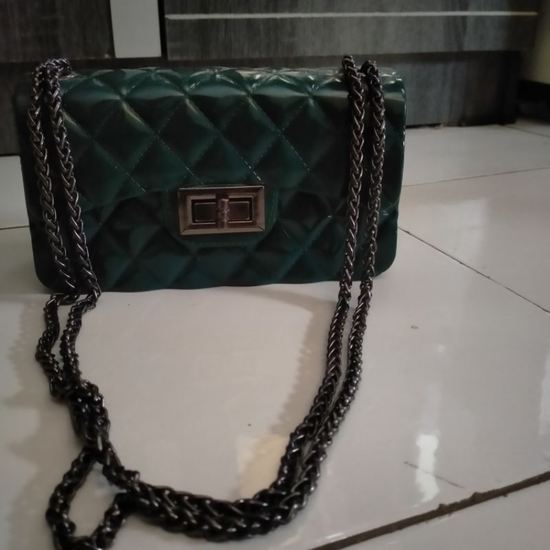 Authentic Jelly Toyboy Hongkong Chain Shoulder and Crossbody Bag, Luxury,  Bags & Wallets on Carousell