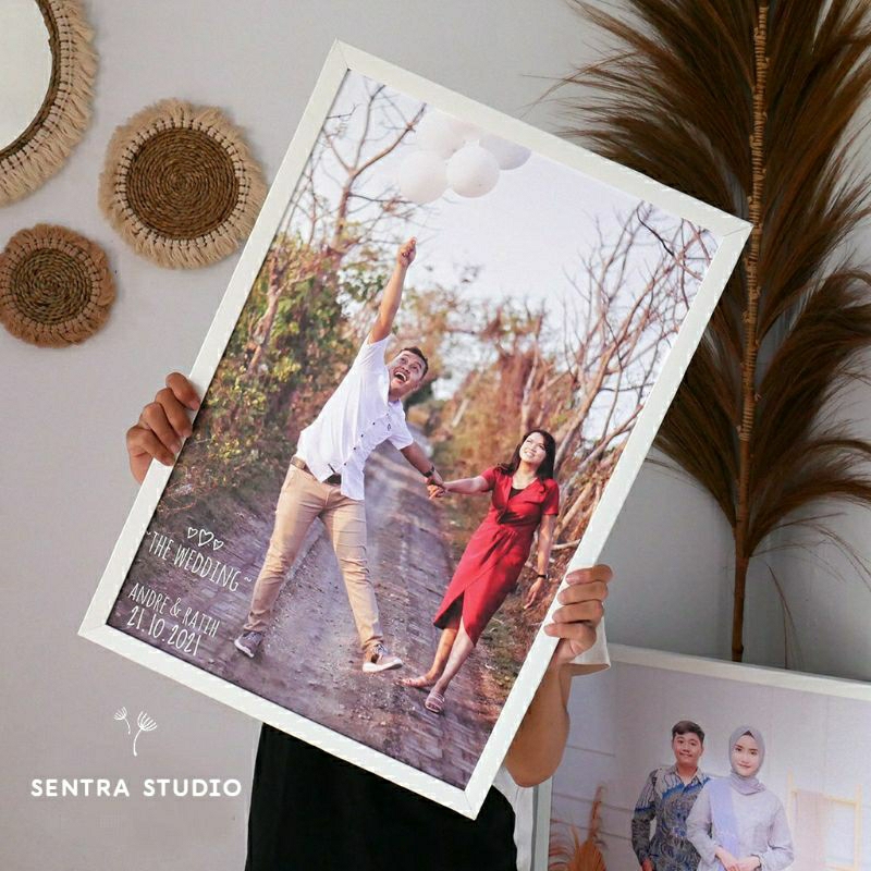Jual Cetak Foto Ukuran 16R (30x40cm) Plus Bingkai | Shopee Indonesia